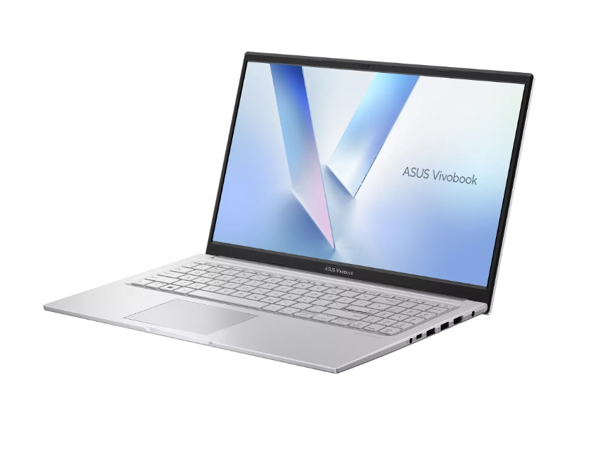 Asus Vivobook X1504VA-BQ4659NA, Intel 5 120U 1.4 GHz (12MB Cache, up to 5.0 GHz, 10 cores, 12 Threads), 15.6" FHD,(1920x1080),24GB DDR5 ( 8 GB on BD), SSD 1TB, No OS, Cool Silver, no adapter