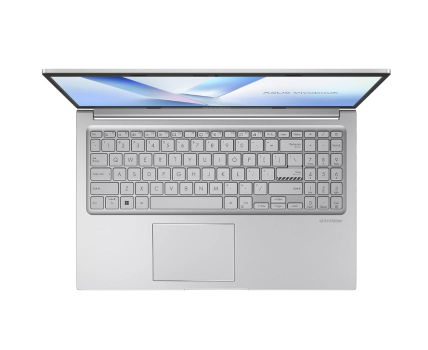 Asus Vivobook X1504VA-BQ4659NA, Intel 5 120U 1.4 GHz (12MB Cache, up to 5.0 GHz, 10 cores, 12 Threads), 15.6" FHD,(1920x1080),24GB DDR5 ( 8 GB on BD), SSD 1TB, No OS, Cool Silver, no adapter