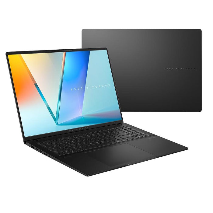 Asus Vivobook S M5606KA-RI073,AMD KRACKAN-8C/BGA,16 "OLED WQXGA+(WQ+) 2880X1800 16:10 Bend+400nits(HDR) Glare120 Hz,24GB LPDDR5X (on BD),1TB SSD,Backlit Chiclet Keyboard 1-Zone RGB with Num-key, No OS,Neutral Black, AI PC +Backpack