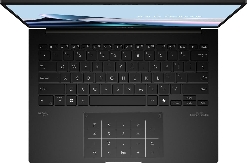 Asus Zenbook UM3406GA-QD008WNA, AMD Ryzen AI 7 445 ,2.0GHz (14MB Cache, up to 4.6GHz, 6 cores, 12 Threads), 14.0 OLED WUXGA(WU) 1920X1200 16:10,LPDDR5X 32GB ( on board ),1TB  SSD G4, Windows 11,  Jade Black, Sleev, no adapter