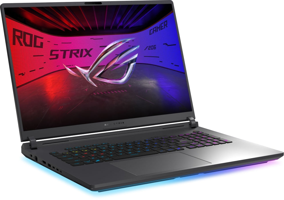 Asus Strix G18 G815LW-SA302 Intel  Ultra 9 ,18.0 WQXGA(2560X1600),16:10 Bend+500nits, AG,240Hz,64GB (2x32GB DDR5-5600), 2TB , RTX 5080  16GB ,Wi-Fi 7 ,Backlit Kbd 1-Zone RGB, NO OS, Eclipse Gray + ROG Backpack