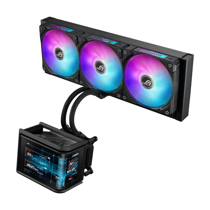 CPU Cooler ASUS ROG Ryuo IV SLC 360 ARGB 6.67" Curved AMOLED Display
