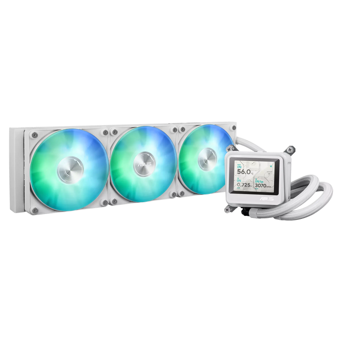 ASUS MAX Gaming LC 360 ARGB LCD White Edition CPU Cooler