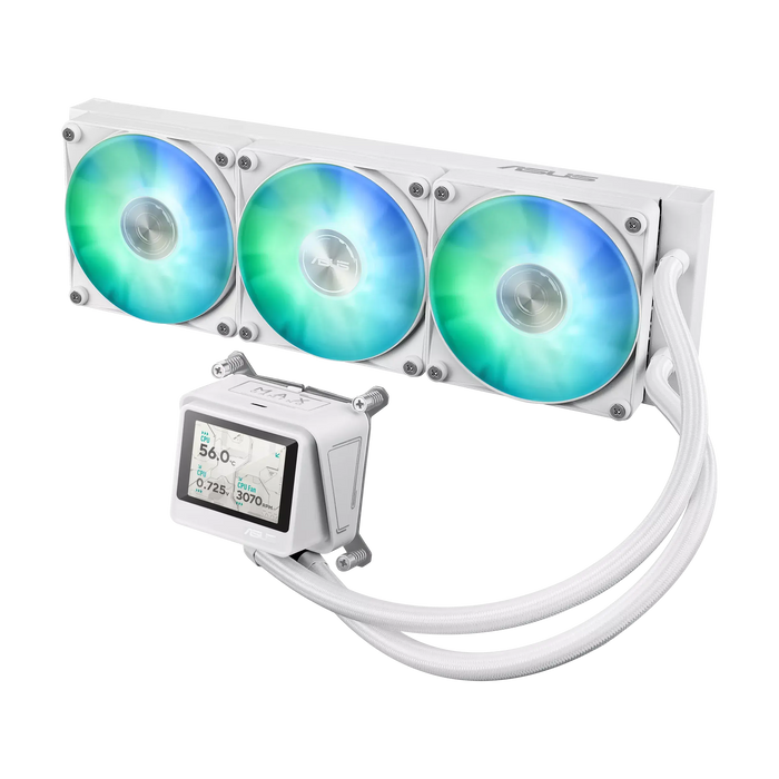 ASUS MAX Gaming LC 360 ARGB LCD White Edition CPU Cooler