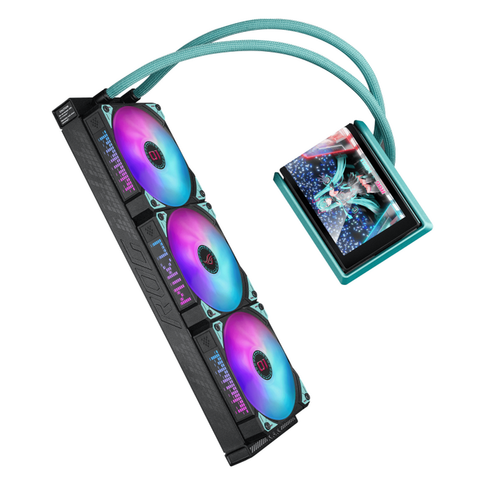 ASUS ROG RYUO IV 360 ARGB Hatsune Miku Edition CPU Cooler