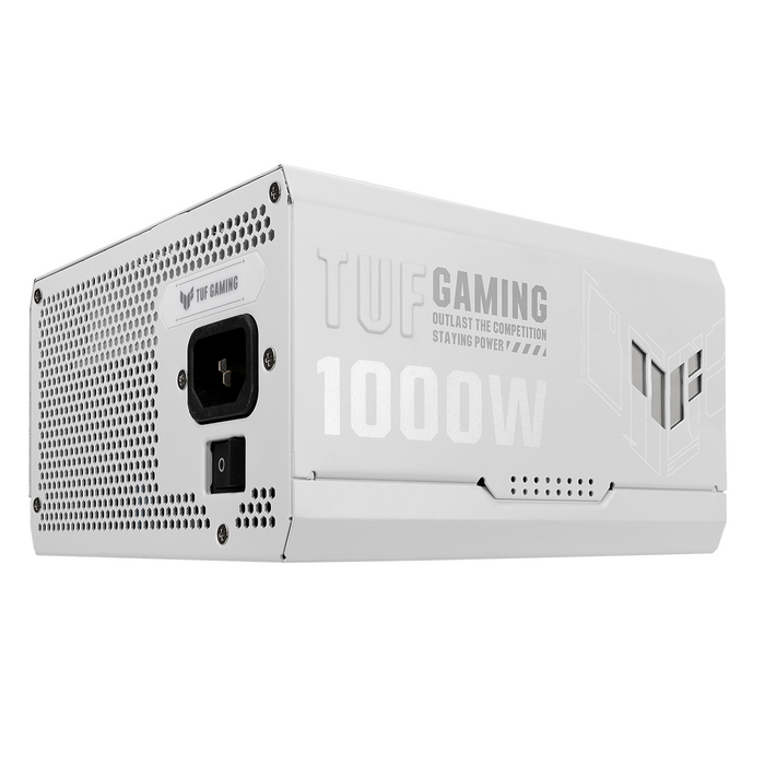 Power supply unit ASUS TUF Gaming White 1000W 80+ Gold PCIe 5.1, Fully Modular