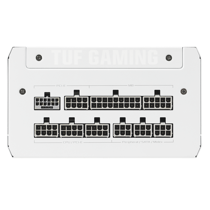Power supply unit ASUS TUF Gaming White 1000W 80+ Gold PCIe 5.1, Fully Modular