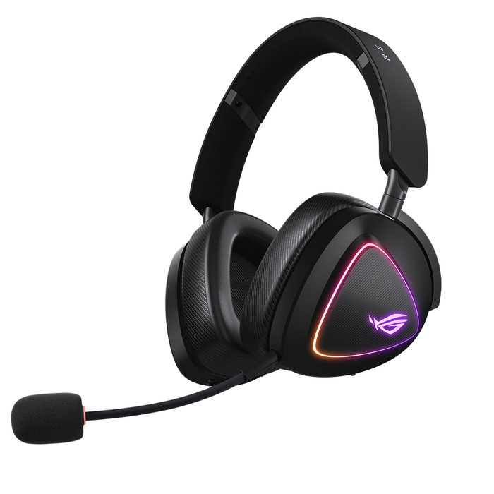 Gaming wireless headphones ASUS ROG Delta II - USB-C, Aura Sync RGB