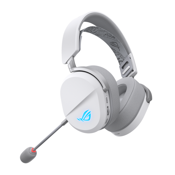 ASUS ROG Pelta White Wireless Gaming Headset - USB-C, Aura Sync RGB