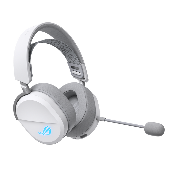 ASUS ROG Pelta White Wireless Gaming Headset - USB-C, Aura Sync RGB