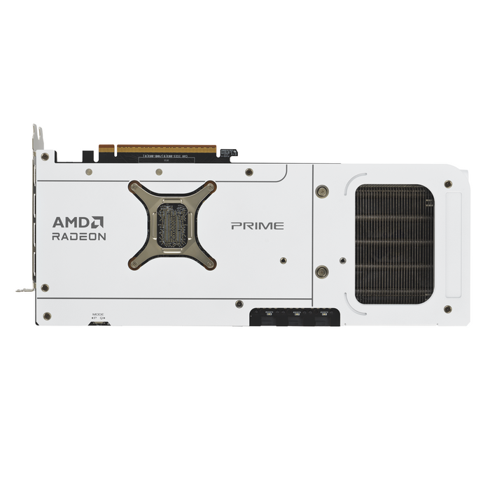 Video card ASUS PRIME RADEON RX 9070 XT White OC 16GB GDDR6