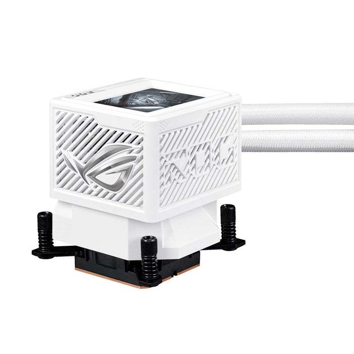 CPU Cooler ASUS ROG RYUJIN III 360 ARGB EXTREME White Edition 3.5" LCD Display
