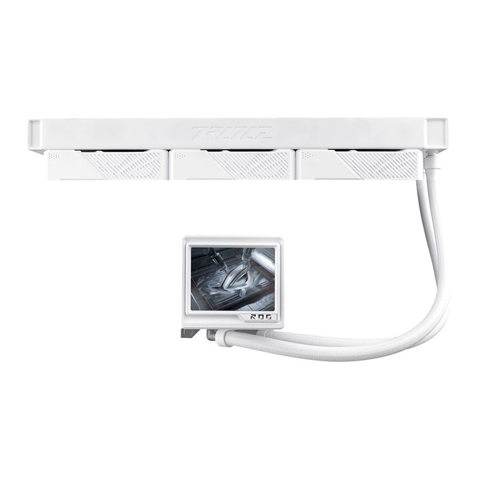 CPU Cooler ASUS ROG RYUJIN III 360 ARGB EXTREME White Edition 3.5" LCD Display