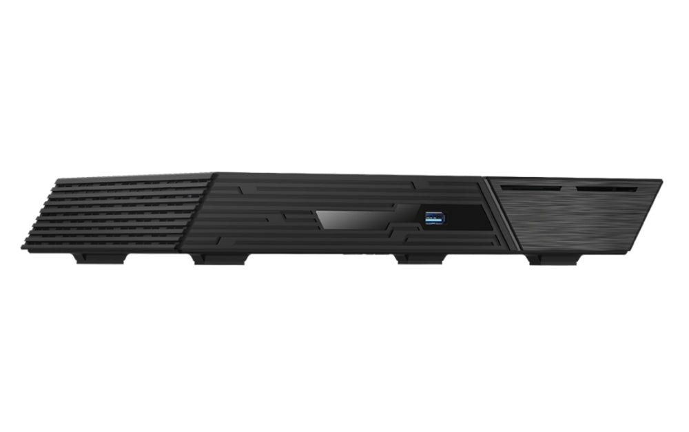 Asustor Flashstor 6 FS6706T, 6 Bay NAS, Quad-Core 2.0GHz, Dual 2.5GbE Ports, 4GB RAM DDR4, Six M.2 SSD Slots, (Diskless), HDMI 2.0b+ Infrared Receiver, Black