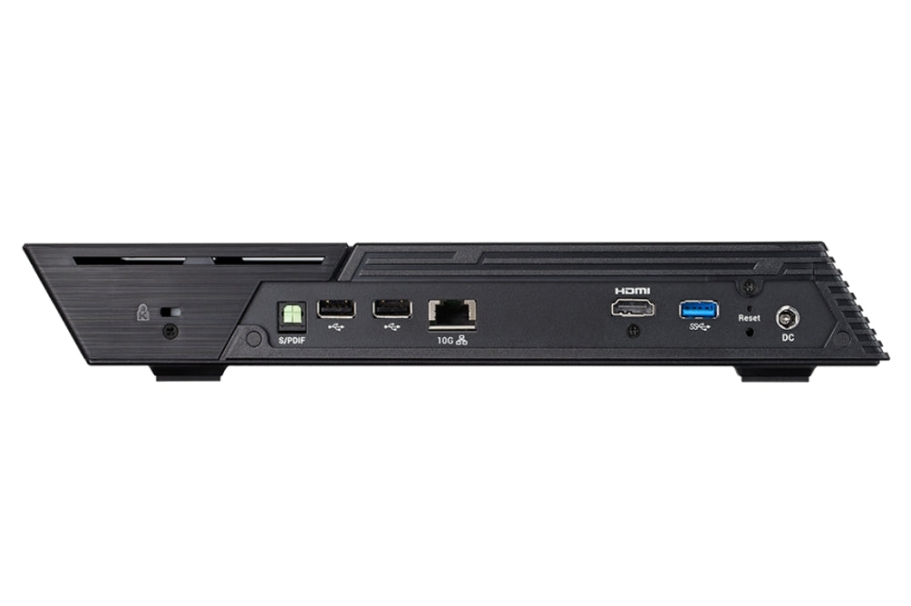 Asustor Flashstor 12 Pro FS6712X, 12 Bay NAS, Quad-Core 2.0GHz, 10GbE Port, 4GB RAM DDR4, twelve M.2 SSD Slots (Diskless), HDMI 2.0b+ Infrared Receiver, Black