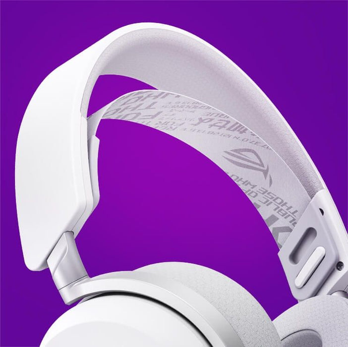 ASUS ROG Pelta White Wireless Gaming Headset - USB-C, Aura Sync RGB
