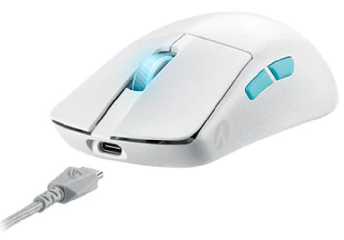 ASUS ROG Harpe Ace Aim Lab Edition Wireless Gaming Mouse - White