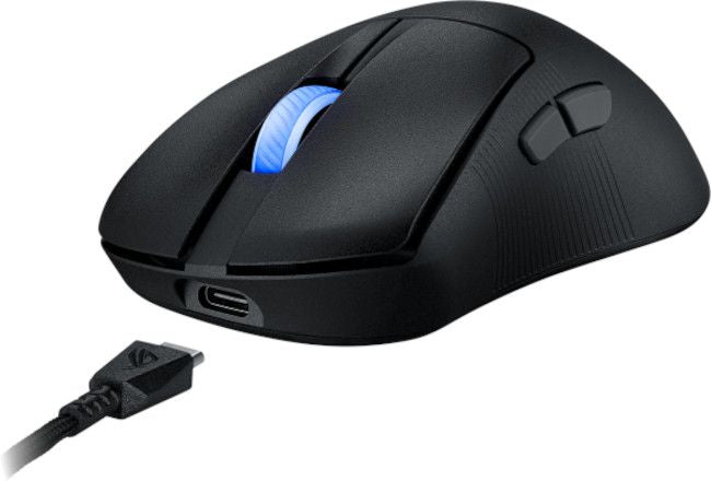 ASUS ROG Keris II Ace Wireless Gaming Mouse - Black