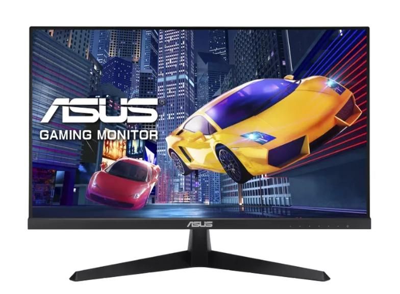 Asus VY249HGR Eye Care Gaming Monitor, 23.8 " FHD (1920 x 1080), IPS, 120Hz(OC), SmoothMotion, 1ms (MPRT), Adaptive Sync, Eye Care Plus technology, Blue Light Filter, Flicker Free, antibacterial treatment, Black