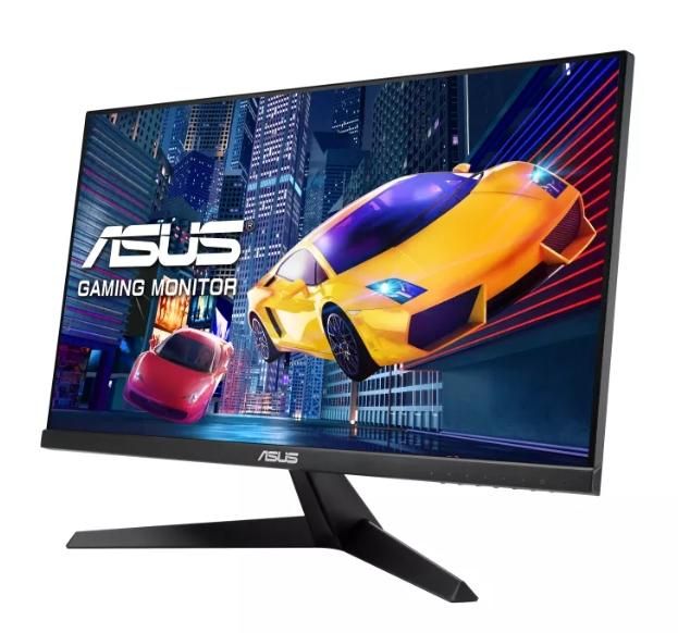 Asus VY249HGR Eye Care Gaming Monitor, 23.8 " FHD (1920 x 1080), IPS, 120Hz(OC), SmoothMotion, 1ms (MPRT), Adaptive Sync, Eye Care Plus technology, Blue Light Filter, Flicker Free, antibacterial treatment, Black