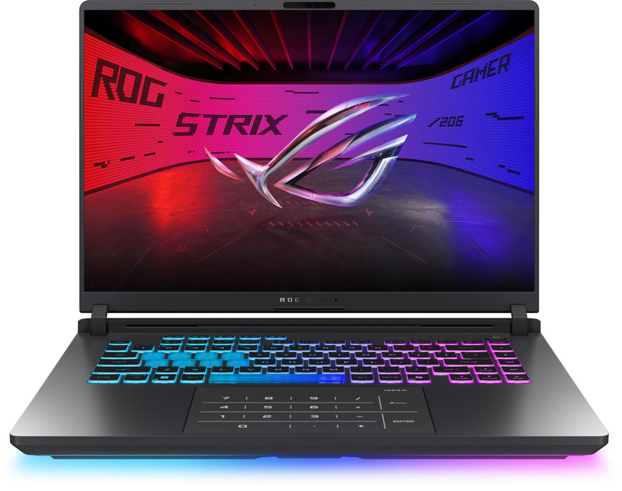 Gaming laptop ASUS ROG Strix G16 G615LP-S5053W 16.0 ", INTEL CORE ULTRA 9 275HX, RAM 32 GB, SSD 1000 GB, NVIDIA GEFORCE RTX5070, 8 GB GDDR7, WINDOWS 11, ECLIPSE GRAY