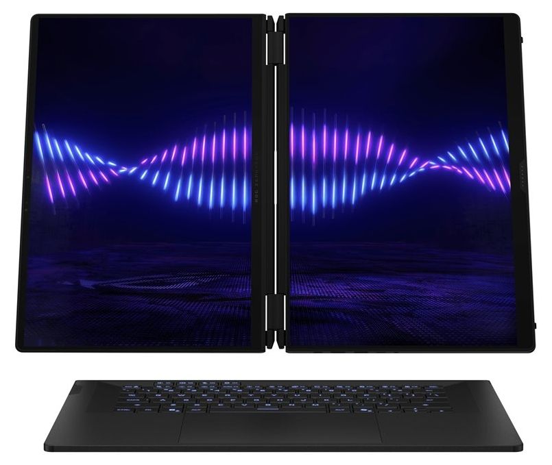 Laptop ASUS ROG Zephyrus Duo 16 2026 GX651AX-SR086X - 16" OLED Touchscreen, 120Hz, 2.8K, Intel Core Ultra 9 386H, 64GB LPDDR5X, 2TB SSD, RTX 5090 24GB GDDR7, Win 11 Pro