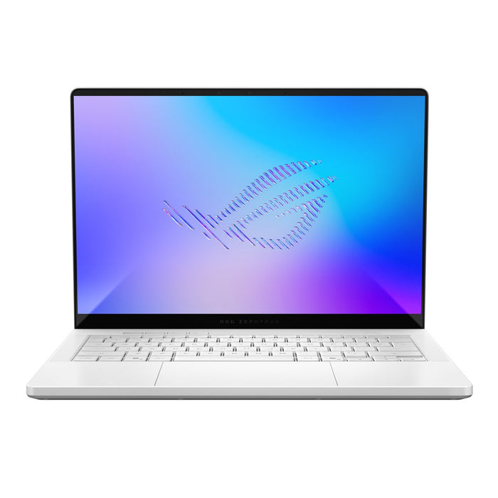 ASUS ROG Zephyrus G14 GU405AR-SY065 Ultra 9 386H 14.0"3K OLED 120Hz 1100nits AR 32GB LPDDR5X SSD1TB GeForce RTX 5070 Ti 12GB Cam1080p + IR 73WHrs NoOS Aluminum Platinum White