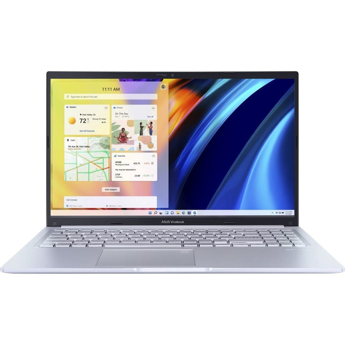 ASUS Vivobook 15 X1502VA-BQ681W i5-13420H 15.6 "FHD IPS-level Panel 60Hz 250nits AG 16GB DDR4 SSD512 Intel UHD Graphics WLAN+BT Cam720p 42WHrs Win11 Cool Silver