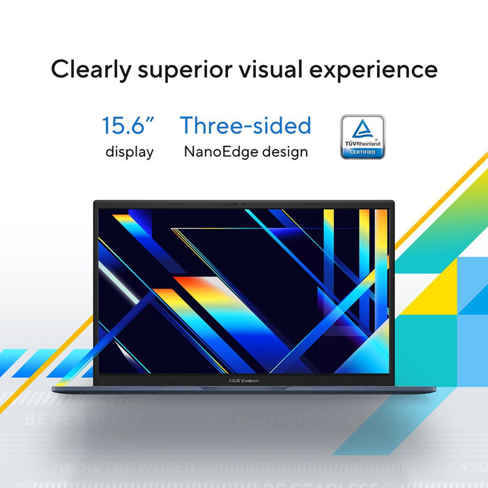 ASUS Vivobook 15 X1504VA-BQ2947 Intel Core 5 120U Laptop 39.6 cm (15.6") Full HD 16 GB DDR4-SDRAM 512 GB SSD Wi-Fi 6 (802.11ax) NoOS Blue