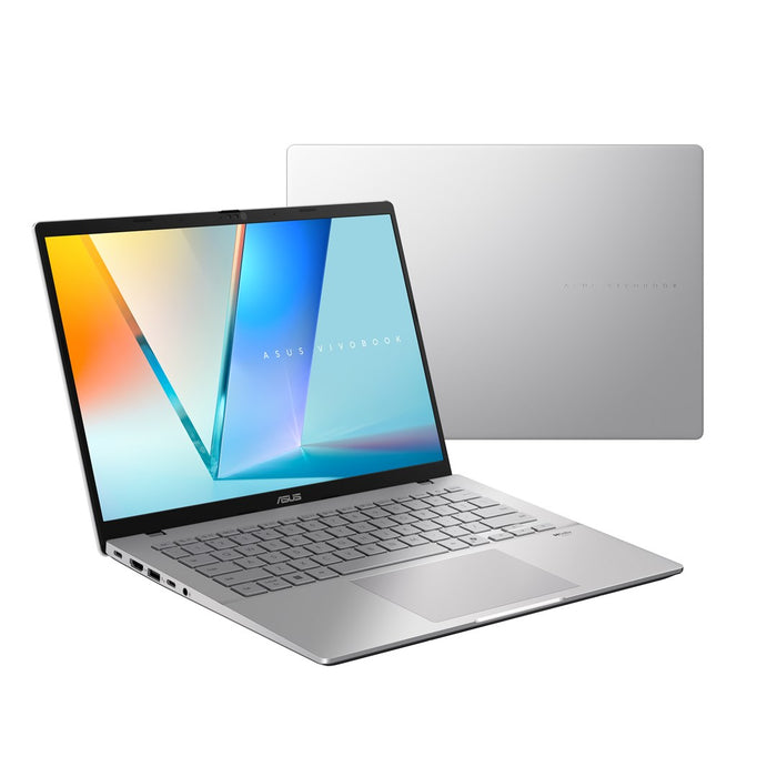 ASUS Vivobook S14 M3407GA-SF013W Ryzen AI 7 445 14.0" WUXGA 60Hz 300 nits 16GB DDR5 512GB SSD Radeon Graphics FHD webcam 70Wh battery Windows 11 Aluminium Cool Silver