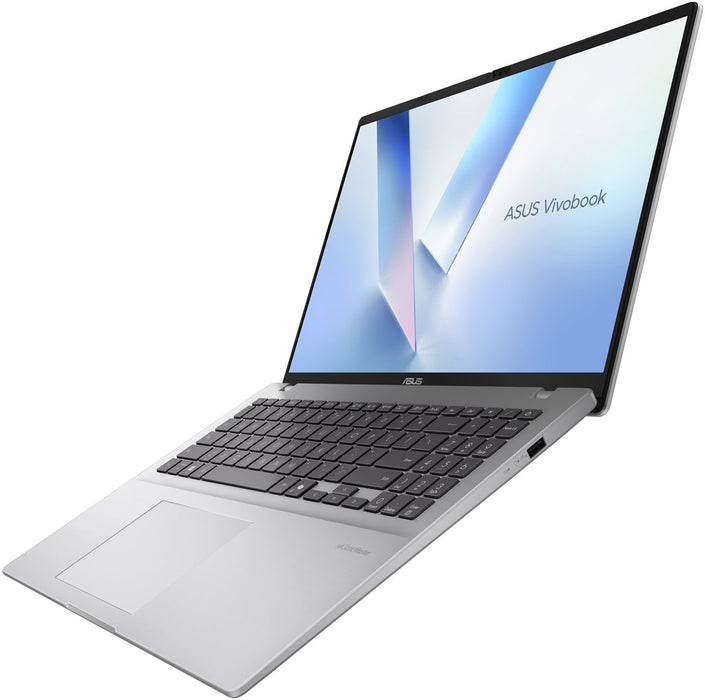 ASUS Vivobook 16 X1607AA-MB010W Ultra 5 325 16.0" WUXGA IPS-level panel 60Hz 300 nits AG 16GB DDR5 512GB SSD Intel Graphics WLAN + Bluetooth 1080p webcam 42Wh battery Windows 11 Cool Silver