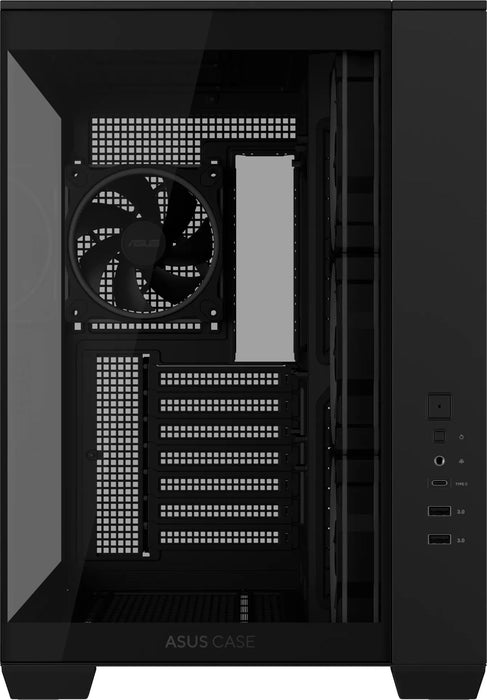 Box ASUS A32 PLUS Tempered Glass + 4 ARGB Fans - Black