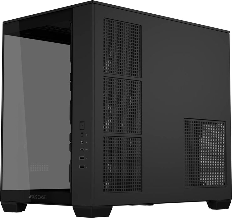 Box ASUS A32 PLUS Tempered Glass + 4 ARGB Fans - Black
