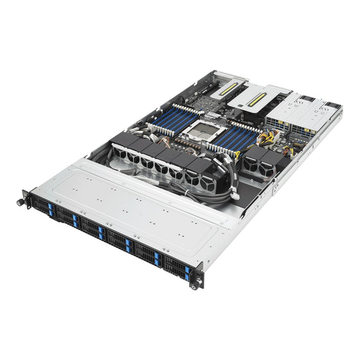 Asus Rack Platform (1U) RS501A-E12-RS12U AMD Epyc 9005/9004 (12x NVMe/SATA HS, 2xM.2, 2x1Gbe, IPMI, 1+1 1600W)
