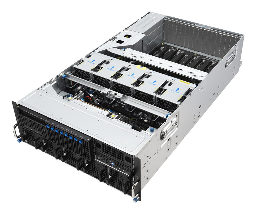 ASUS ESC8000A-E13P LGA 6096 Rack (4U) Silver, Black