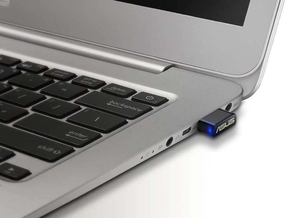 Wireless USB Adapter ASUS USB-AC53 Nano, AC1200 Dual-band USB Wi-Fi