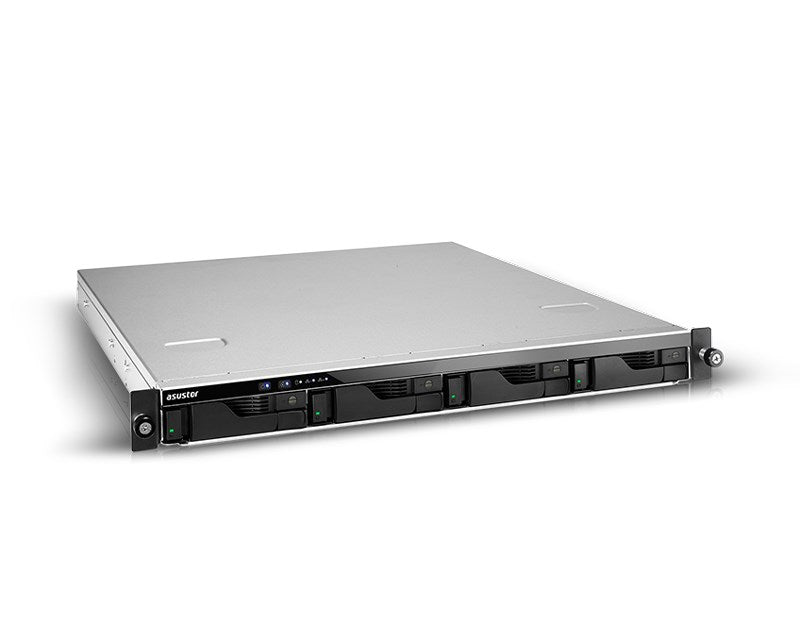 Asustor Lockerstor 4RD NAS Rack (1U) Intel Atom® C3538 8 GB DDR4 Grey