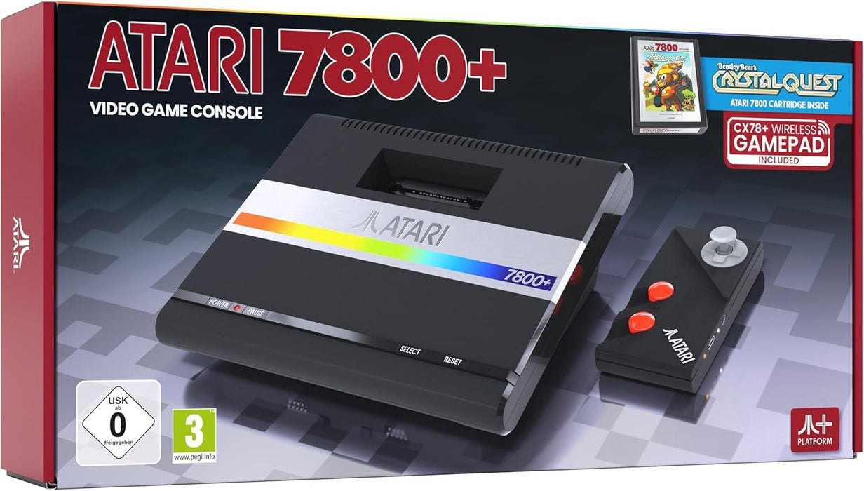 Retro ATARI 7800+ console