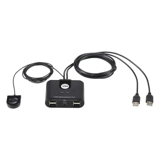 ATEN US224 switch 2 computers to 4 USB peripherals - Кабели за