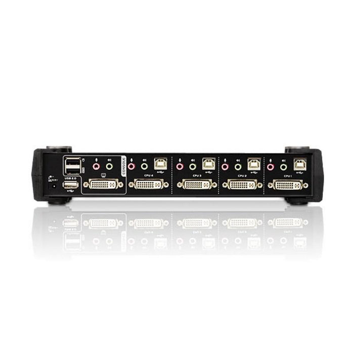 KVMP switch ATEN CS1784A, 4-port, USB, DVI Dual Link, Audio