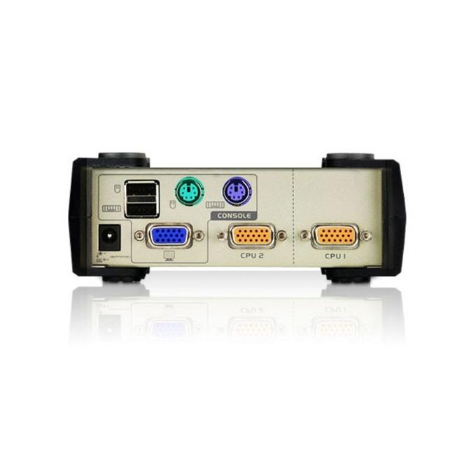 KVMP switch, ATEN CS82U, 2-port, PS/2-USB VGA
