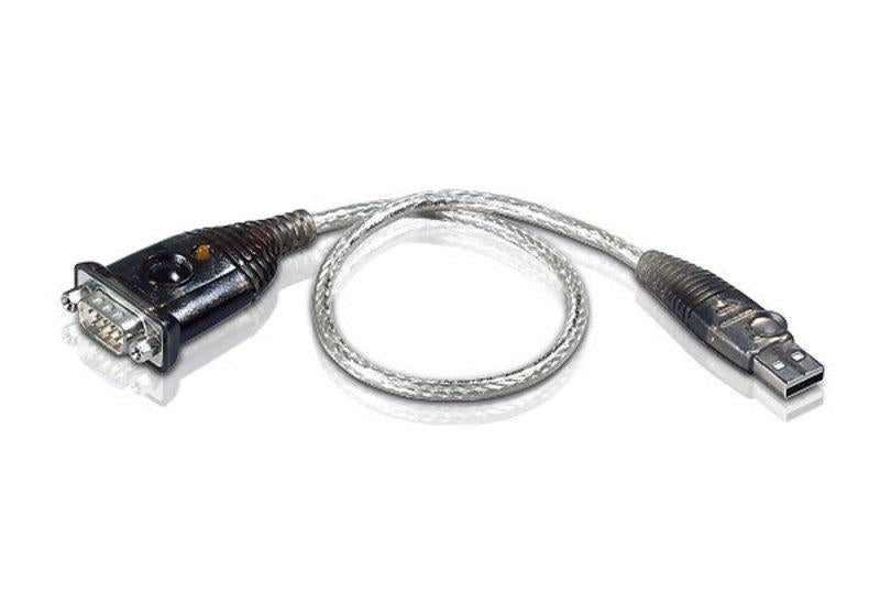 Cable converter ATEN UC232, USB-A male - Serial port RS232, 35 cm