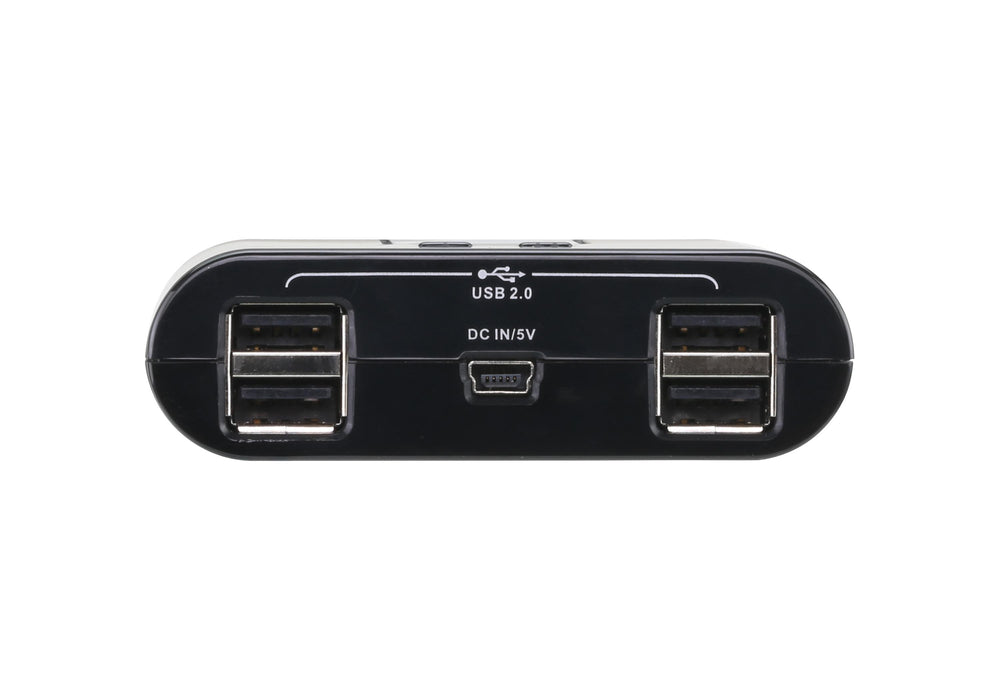 ATEN US224 switch, 2 computers to 4 USB peripherals