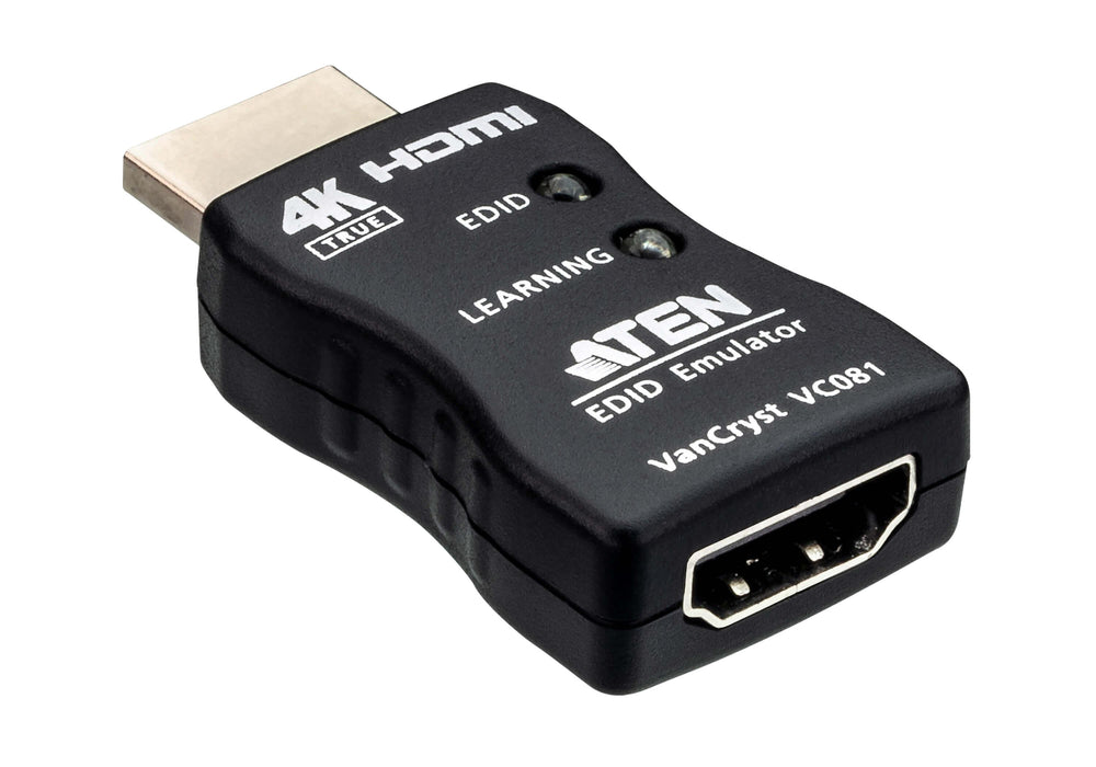 EDID emulator adapter ATEN VC081A, HDMI, 4K, Black