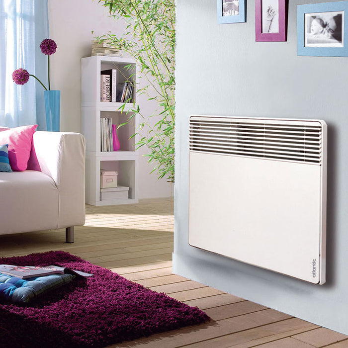 Convector ATLANTIC F127 F 1500W HEATED AREA UP TO 17.00 m², WHITE