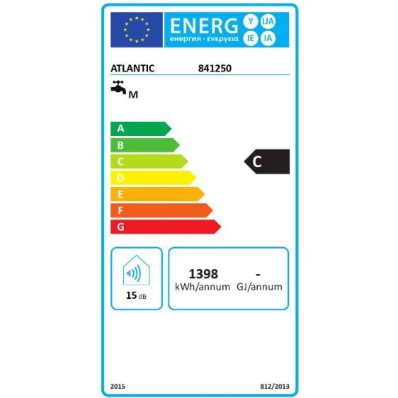 Boiler ATLANTIC Steatite Turbo Slim 50l