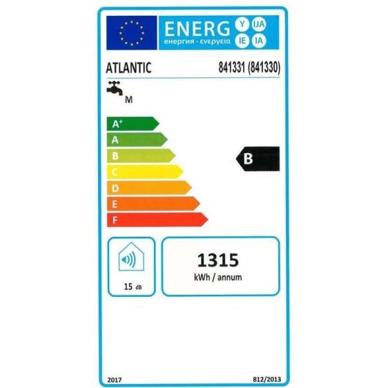 Boiler ATLANTIC Genius Steatite Wi-Fi, 50 liters 841331