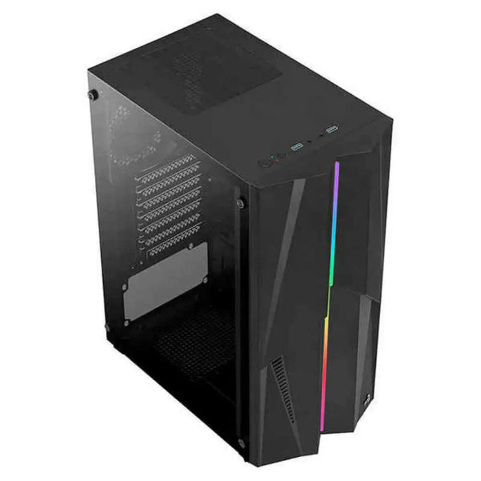 ATX Box Aerocool Mecha RGB Black - Системни Единици<<<Компютър Мрежи и компоненти<<<Компютри|
