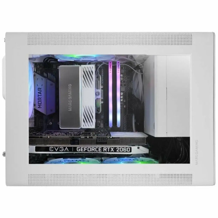 ATX Mini-tower Box Case Mars Gaming MCXPSW White - Компютър Мрежи и компоненти<<<Компютри|