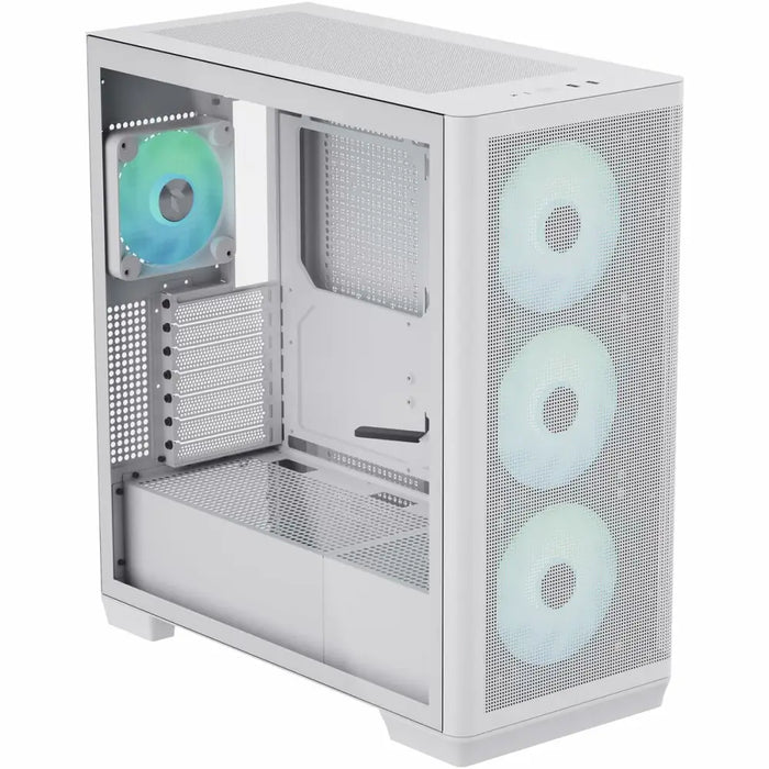 ATX Semi-tower Box Aerocool APNX-C1-WT-V1-ARGB White - Системни Единици<<<Компютър Мрежи и компоненти<<<Компютри|